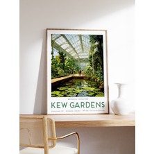 Ninastore William Morris Baskısı Kew Bahçeleri Baskısı Londra Baskısı William Morris Posteri Vintage Duvar San