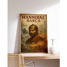 Ninastore Hannibal Barca Posteri Kartaca Savaşı Sanatı Antik Roma Baskısı Tarihi Hannibal Duvar Dekoru