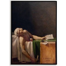 Ninastore Marat'ın Ölümü Jacques-Louis David Poster Duvar Sanatı Poster Baskı Sanat Eserleri Neoklasik Sanat K