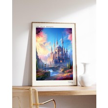 Ninastore Sultanahmet Camii Seyahat Posteri | Türkiye Seyahat Dekorasyonu | Türkiye Posteri | Sultanahmet Cami