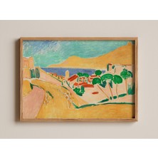 Ninastore Henri Matisse Sanat Baskısı Collioure En Août Fovist Manzara Sanatı Canlı Kıyı Manzarası Empresyonis