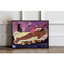 Ninastore Paul Gauguin'in "ölülerin Ruhu Izliyor" Adlı Eserinin Baskısı, Paul Gauguin Posteri, Paul Gauguin Du