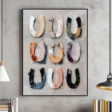 Ninastore At Nalı Desenli Güneybatı Tarzı Duvar Sanatı, Modern Kırsal Dekorasyon (Dijital Indirme)