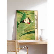 Ninastore Kadın Figürlü Vintage Japon Posteri, Sanat Baskısı, Japon Dekorasyonu, Japon Sanat Baskısı, Ukiyo-E