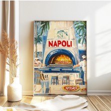 Ninastore Henri Matisse'den Esinlenilmiş Poster Pizza Baskısı Pizza Posteri Matisse Sanat Baskısı Mutfak Baskı