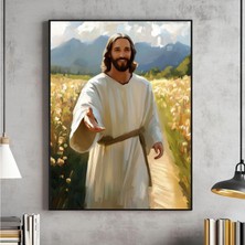 Ninastore Isa'yı Takip Et Duvar Sanatı, Isa ile Yürüyeceğim Baskısı, Beni Takip Et, Inançla Yürüyorum, Isa Tab