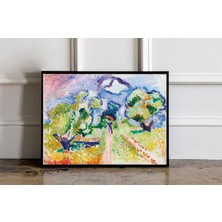 Ninastore Henri Matisse Sergisi Posteri, Henri Matisse Duvar Sanatı, Henri Matisse Baskısı, Sergi Baskısı, Mat