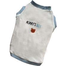 Feyza Design Yumuşak Pamuk Penye Baskılı Atlet, Evcil Hayvan Sevgisi Için Şık Tasarım