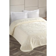 Huzur Çeyiz Kristal Tek Kişilik Emboss Battaniye