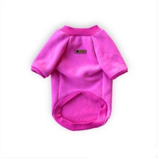 Feyza Design Yumuşak ve Rahat Pembe Polarlı Köpek ve Kedi Sweatshirt
