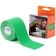 PremiumPort Yeşil Sporcu Kinesio Tape, Ağrı Azaltıcı, 5cm x 5m, Esneklik ve Destek