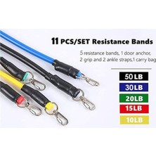 PremiumPort Çok Fonksiyonlu 11 Parça Direnç Lastiği Seti ile Güç ve Esneklik Artırın