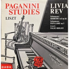 Plak İstasyonu Livia Rev, Liszt – Paganini Studies Classic Lp Plak