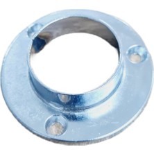 Ayder Yuvarlak Boru Flanşı Vidalı Q25 | Mobilya ve Endüstriyel Boru Bağlantı Aparatı - 10 Adet