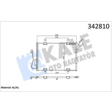 Kale Mtxdpn Klima Kondenseri Clio Ii 1.1-1.2-1.4-1.6-1.9 16V 98