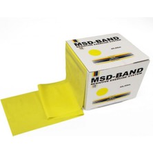 PremiumPort Esneklik ve Güç Artırıcı Sarı Direnç Bandı, Evde Veya Spor Salonunda Kullanılır