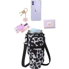 Quencher Çok Amaçlı Koruma Termos Kılıfı Omuz Çantası Stanley Termos ile Uyumlu Pratik ve Şık Çanta