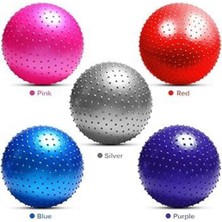 PremiumPort 55 cm Dikenli Pilates Topu Spor ve Fitness Egzersiz Aleti