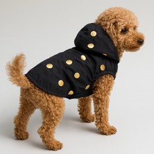 Feyza Design Polarlı Puantiyeli Köpek ve Kedi Yeleği Ceketi, Rahat ve Şık Tasarım