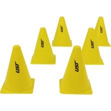 PremiumPort 6'lı 18 cm Antrenman Huni Seti Sarı, Spor ve Antrenman Malzemeleri