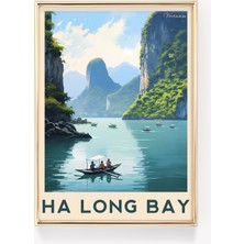 Ninastore Vietnam Seyahat Baskısı | Vietnam Seyahat Posteri | Vietnam Posteri | Ha Long Körfezi Baskısı | Seya