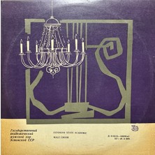 Plak İstasyonu Estonian State Academic Male Choir Classic Lp Plak