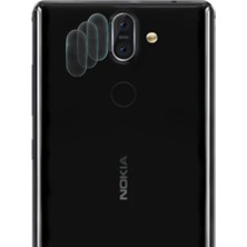 Gor Nokia 8 Sirocco Nano Kamera Koruyucu 3 Adet SET-(5775) - NAJMADDIN8253-6410