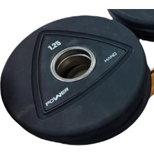 PremiumPort Siyah Kauçuk Flanş Plaka, Dayanıklı ve Yüksek Kaliteli, 1,25 kg Ağırlık