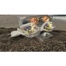 PremiumPort Yarış ve Deniz Için Şeffaf, Konforlu, Anti-Fog Yüzücü Gözlüğü