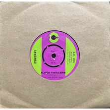 Plak İstasyonu (2 Şarkılık 45LIK Plak ) Esmeray Elveda Yavrularım 45LIK Plak