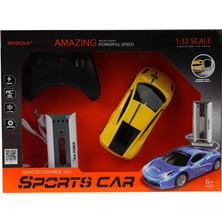 MEGA Uzaktan Kumandalı Sarı Elektrikli Yarış Arabası