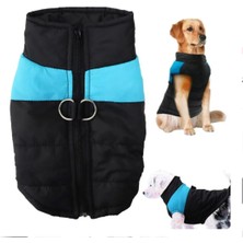 Feyza Design Su Geçirmez Fermuarlı Köpek Yeleği, Konforlu ve Şık Köpek Ceketi