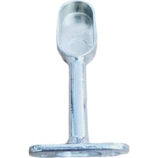 Ayder Oval  Ayaklı Flanş Kapalı 15*30 |  Boru Sabitleme ve Montaj Aparatı - 4 Adet