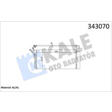 Kale Mtxdpn Klima Radyatoru Bmw E60 E65 M57 N57 N67