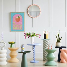 Ninastore Moscow Mule Kokteyl Baskısı | Dijital Sanat Indirme | Sevimli Mavi Pembe Votka Zencefilli Bira Kokte