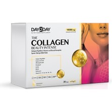 DAY2DAY The Collagen Beauty Intense 30 Saşe - Dezenfektan Hediyeli (%72 Alkol)