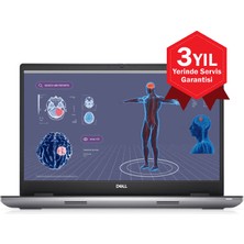Dell Precision M7780, XCTOP7780EMEA-VP-2, I9-13950HX, 17&amp;quot; Fhd, 32GB Ddr5 Ram, 512GB Ssd, 16GB Nvidia Rtx A5000 Ekran Kartı, WINDOWS11 Pro, Notebook Iş Istasyonu
