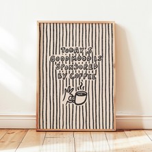 Ninastore Coffee Printable Retro Cafe Mutfak Posteri Y2K Yemek Odası Duvar Dekoru Sponsorluğunda