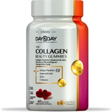 DAY2DAY The Collagen Beauty Gummies - Dezenfektan Hediyeli (%72 Alkol)