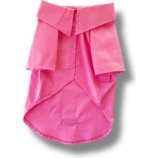 Feyza Design Yumuşak ve Şık Pembe Köpek Gömleği, Rahat ve Şıklık Sunar