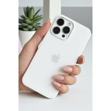 Pronorth IPhone 14 Pro Uyumlu Kılıf Logolu Soft Yumuşak Içi Kadife Lansman Kapak