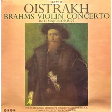 Plak İstasyonu David Oistrakh Brahms Violin Concerto In D Major Opus 77 Classic Lp Plak