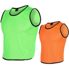 PremiumPort Parlak Fosforlu Antrenman Yeleği Seti, Spor ve Egzersiz Için Mükemmel Seçenek