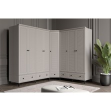 Doressa Zare Sand Köşe Gardırop