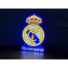 TriVox3D Real Madrid Logo LED Işık Kutusu (Prize Takılır)