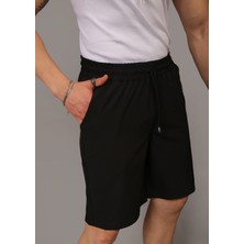 Eydamoon Baggy Kesim Hızlı Kuruyan Paraşüt Kumaş Beli Bağcıklı Spor Şort
