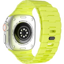 Mtxdpn Newface Apple Watch Ultra 49MM Wowen Kordon - Yeşil