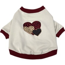 Feyza Design Sevimli Kalpli T-Shirt, Rahat ve Şık Tasarım, Günlük Kullanım Için Mükemmel