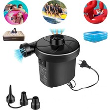 PremiumPort Iki Yönlü 45W Elektrikli Hava Pompası, Ev Kullanımı Için Çok Yönlü ve Güçlü