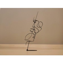 TriVox3D Dekoratif Romantik Karı Koca Figürü Sevgililer Günü Hediyesi